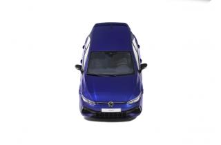 Volkswagen Golf VIII R Lapiz Blue Metallic 2021 OttO mobile 1:18 Resinemodell (Türen, Motorhaube... nicht zu öffnen!)